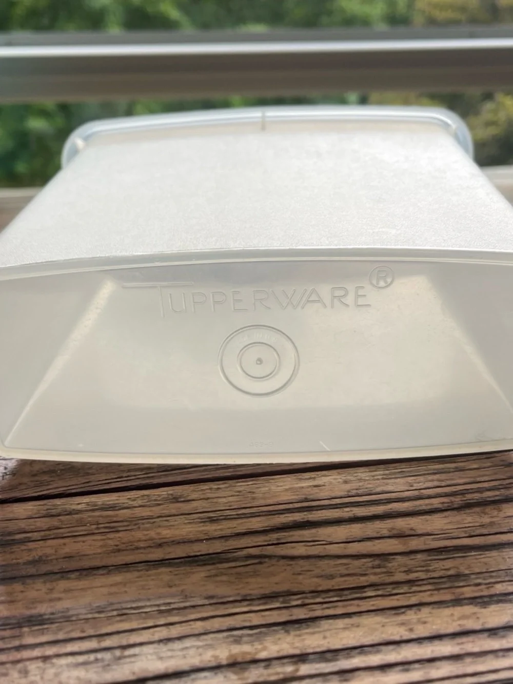 Tupperware food storage